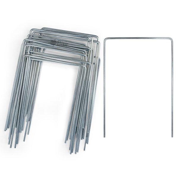 Galvanised Steel Ground Staples