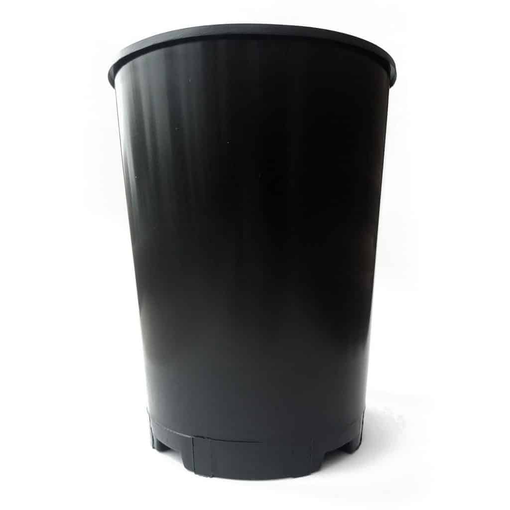 Deep Rose Pots Top Quality Durable Black Plastic Ideal For Deep Rooted Plants