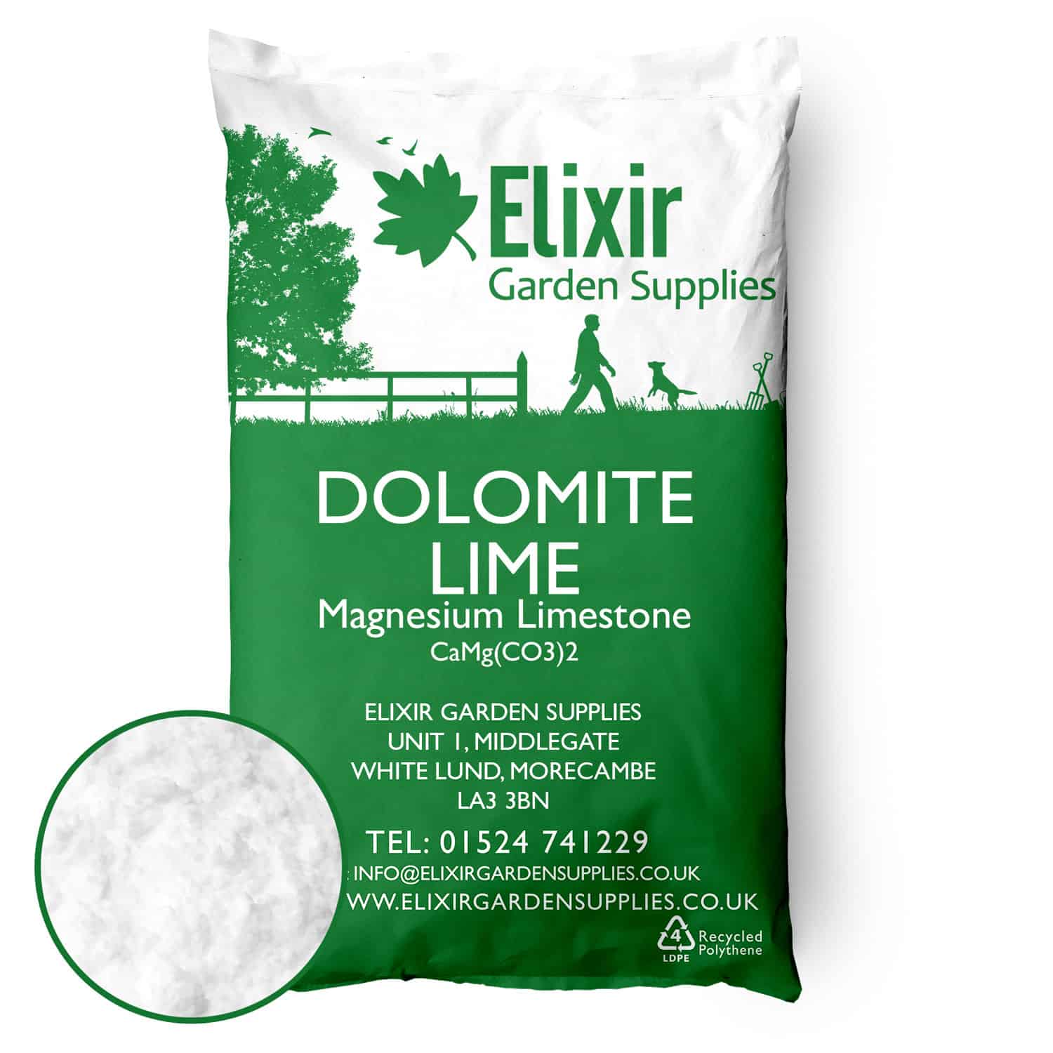 Pub helt seriøst dans Dolomite Lime Bags | Magnesium Limestone | 500g - 25kg
