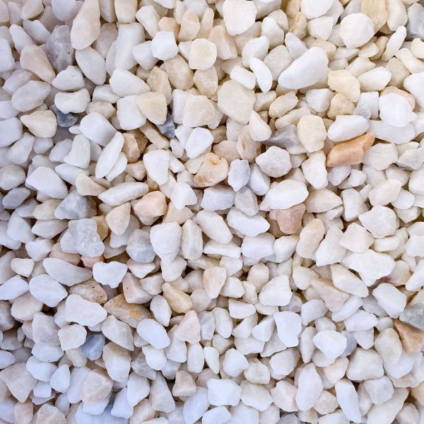 Polar White Marble Chippings