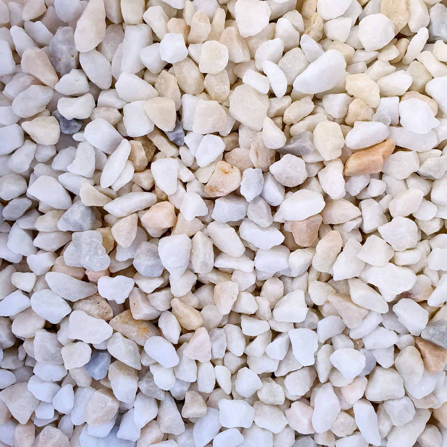Polar White Marble Chippings