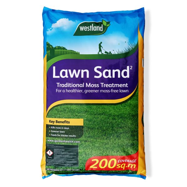 Westland Lawn Sand Moss Treatment | Lawn & Grass Fertiliser