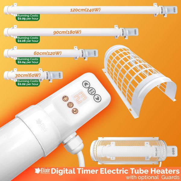 Digital Timer Tube Heaters