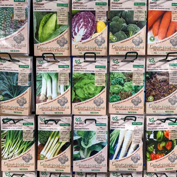 Kings Vegetable Seeds Elixir Garden Supplies   Seeds On The Rack Amazon Main Image Brightened Image 600x600 