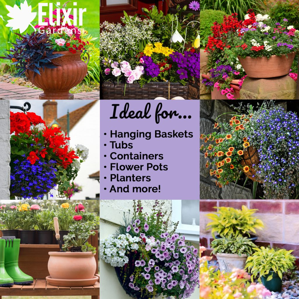 Tub & Basket Compost | Elixir Gardens | 5L - 400L Available