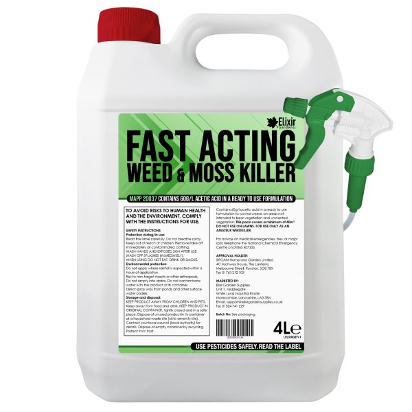 Fast-Acting Weed & Moss Killer