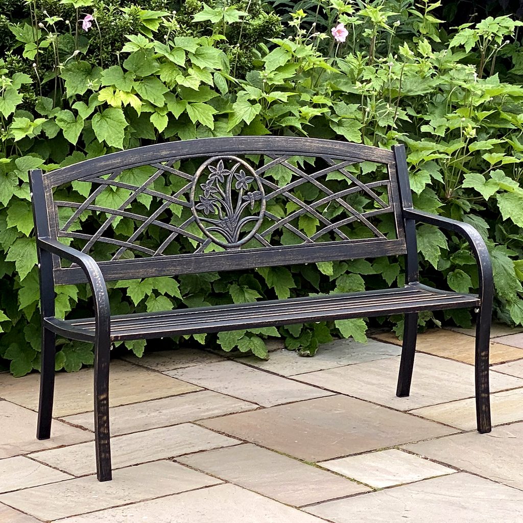 Keswick Cast Iron Garden Bench