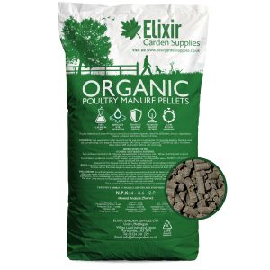 Organic Chicken Manure Pellets (Composted & Compressed Poultry Manure)