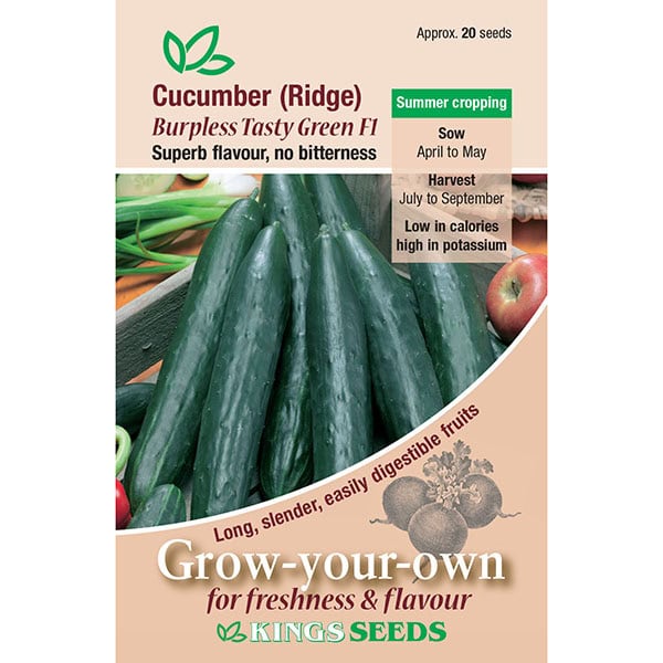 Party Supplies - Cucumber Burpless Tasty Green F1