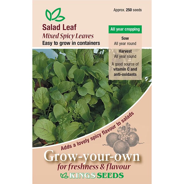 Party Supplies - Salad Leaf Mixed Spicy Leaves