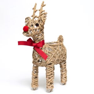 Rope/Twine Reindeer Planter