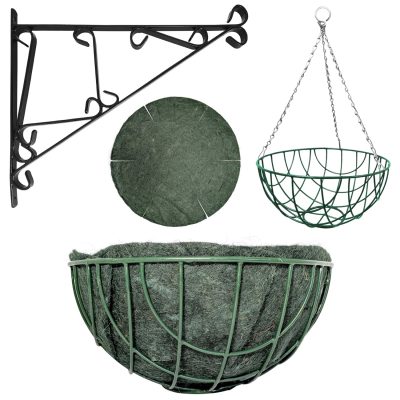 Green Hanging Basket