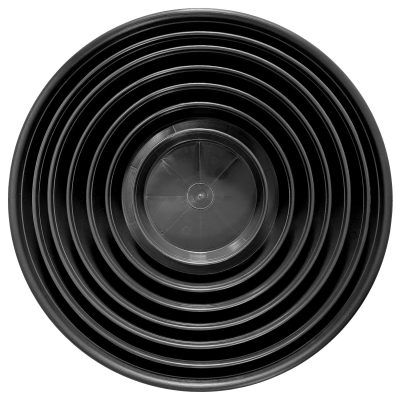 Black Plant Pot Saucers